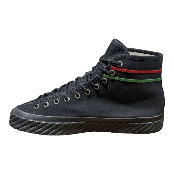 GUCCI Interlocking G High 'Black' Sneaker Size M7.5/W9.5 - Picture 7 of 11